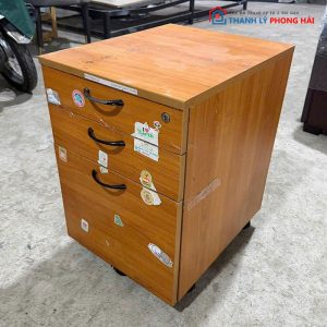 Tủ Cabin 3 Ngăn Kéo Màu Trắng Cũ (Nhiều Màu)