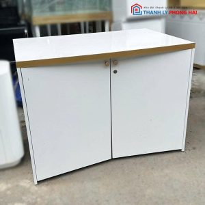 Tủ Hồ Sơ 2 Cánh 1m1 Gỗ MDF Cũ