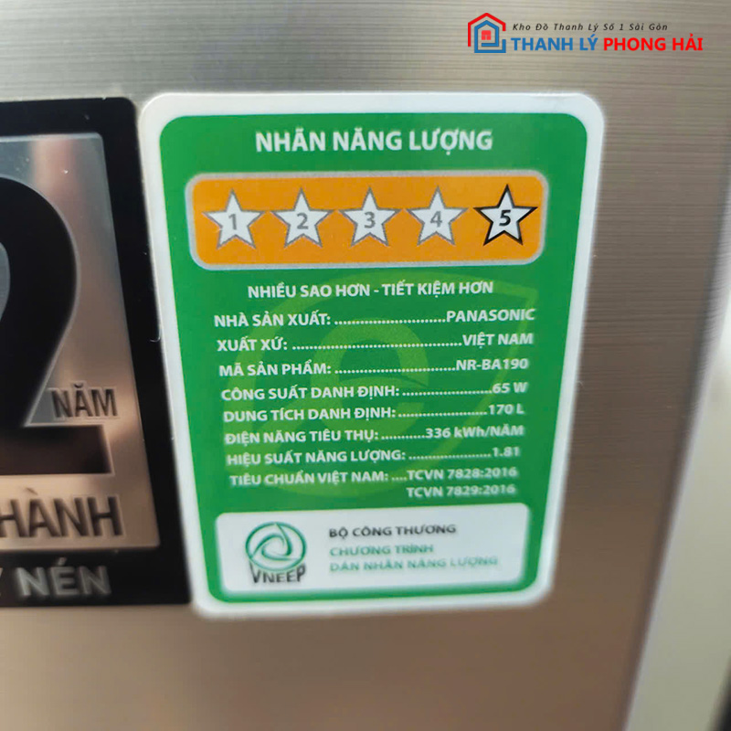 tu-lanh-panasonic-nr-ba190-170l-cu-3 Tủ Lạnh Panasonic NR-BA190 170L Cũ