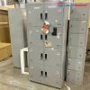 Tủ Locker 8 Ngăn Bằng Sắt Màu Xám Cũ