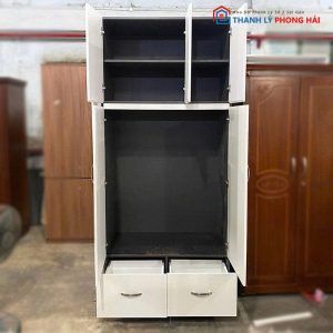 Tủ Quần Áo 1m05 Kịch Trần 5 Cánh Cũ