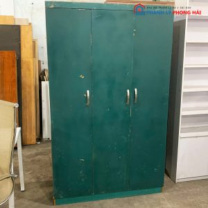 Tủ Quần Áo 3 Cánh Màu Xanh Cũ
