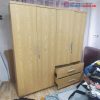 Tủ Quần Áo 4 Cánh Kèm 2 Hộc Lớn Cũ