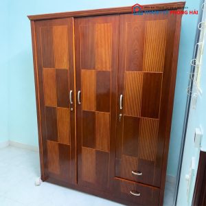 Tủ Quần Áo Gỗ MDF 3 Cánh Cũ