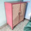 Tủ Quần Áo Sắt 2 Cánh Cho Bé Cũ Màu Hồng