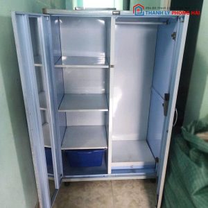 Tủ Quần Áo Sắt Trung Hưng 2 Cánh Cũ