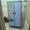 Tủ Sắt 2 Cánh Có Gương Cũ