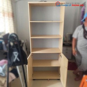 Tủ Trưng Bày 1m Gỗ MDF Cũ