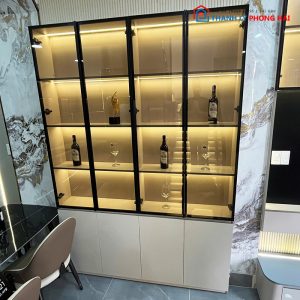 Tủ Trưng Bày Kính Có Led Mới 99%