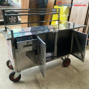 Xe Bán Hàng Inox Takeaway Cũ