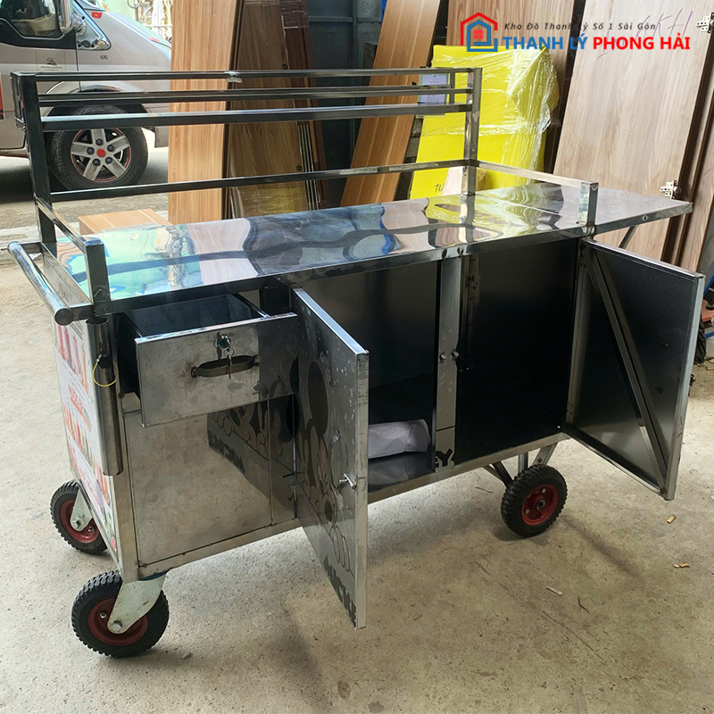 xe-ban-hang-inox-takeaway-cu-1 Xe Bán Hàng Inox Takeaway Cũ