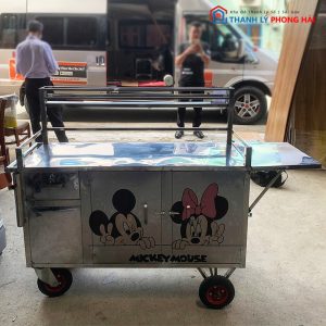 Xe Bán Hàng Inox Takeaway Cũ