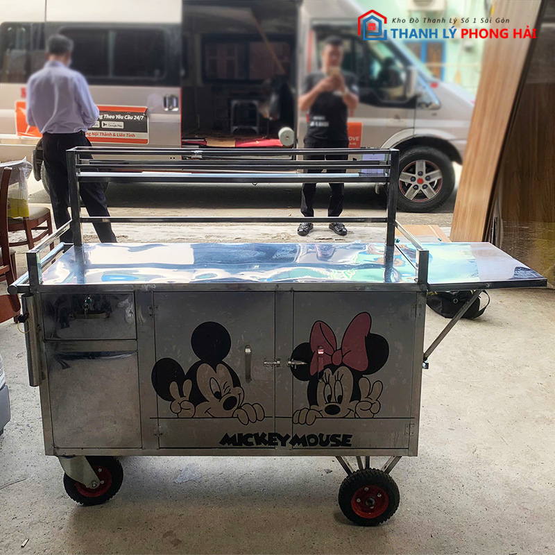 xe-ban-hang-inox-takeaway-cu-2 Xe Bán Hàng Inox Takeaway Cũ