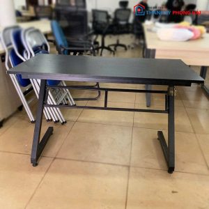 Bàn Chân Chữ Z Mặt Gỗ 1m2 Cũ