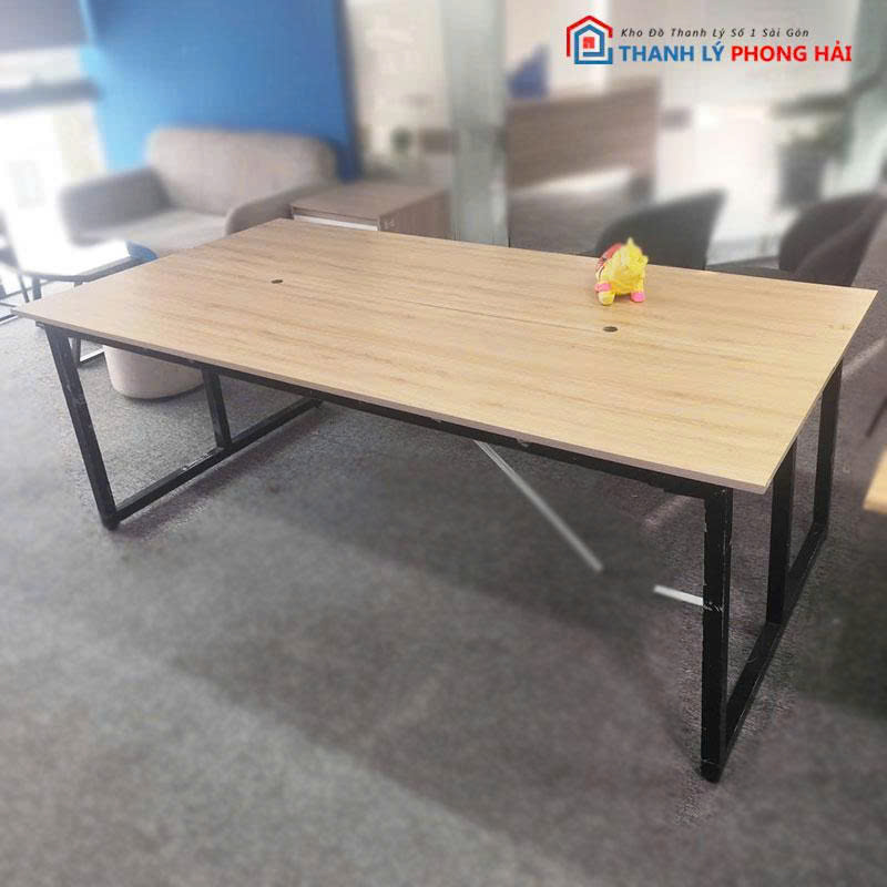 ban-hop-2m1-khung-sat-cu-2 Bàn Họp 2m1 Khung Sắt Cũ