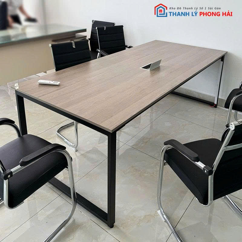 ban-hop-2m2-co-hop-di-day-am-ban-cu-2 Bàn Họp 2m2 Có Hộp Đi Dây Âm Bàn Cũ