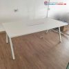 Bàn Họp Chân Sắt Có Khay Đi Dây Cũ