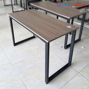 Bàn Làm Việc Chân U Mặt Gỗ Cao Cấp Cũ (Nhiều KT)