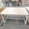 Bàn Làm Việc Gỗ MDF 1m4 Cũ Khung Sắt