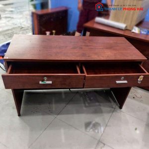 Bàn Làm Việc Gỗ MDF 2 Hộc Cũ