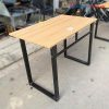 Bàn Làm Việc Mặt Gỗ Chân Sắt 1m Cũ