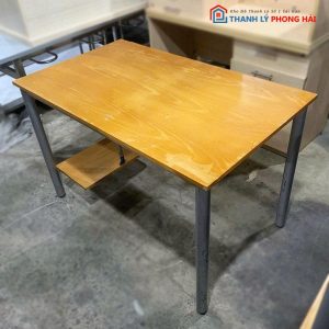 Bàn Máy Tính Cũ 1m2 Khung Sắt Chắc Chắn