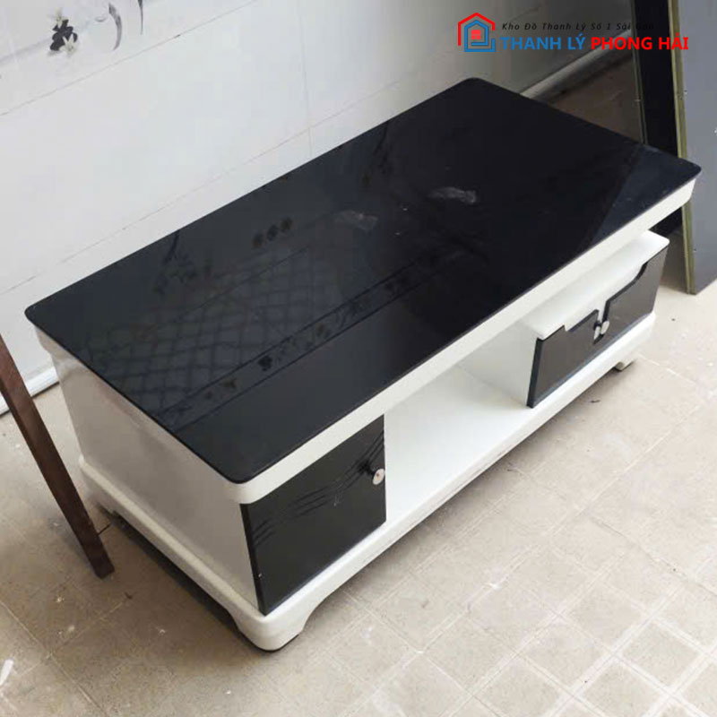 ban-sofa-cu-2-hoc-phoi-trang-den-hien-dai Bàn Sofa Cũ 2 Hộc Phối Trắng Đen Hiện Đại