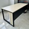 Bàn Trưởng Phòng 1m8 Cũ Chân Sắt Có Bửng