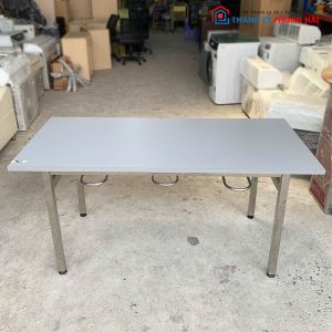 Bàn Văn Phòng 1m6 Chân Kim Loại Cũ