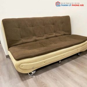 Băng Sofa Bed Phối Da Nỉ Cũ