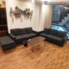 Bộ Sofa Nỉ 1m76 Cũ Màu Nâu 4 Món