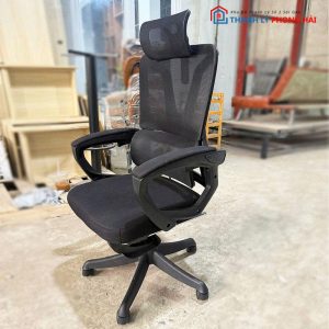 Ghế Công Thái Học Cũ Có Gác Chân