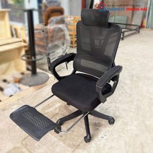 Ghế Công Thái Học Cũ Có Gác Chân