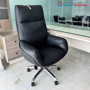 Ghế Giám Đốc Bọc Da Cũ Lưng Cao Cũ