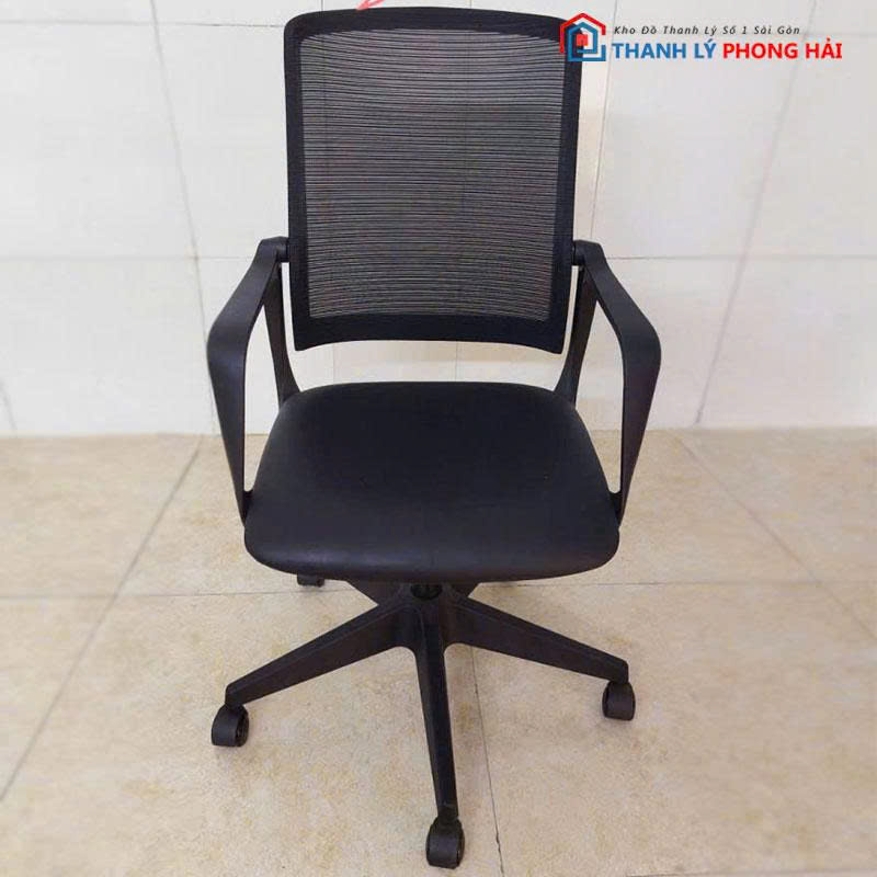 ghe-xoay-lung-luoi-vuong-cu Ghế Xoay Lưng Lưới Vuông Cũ Chân Nhựa