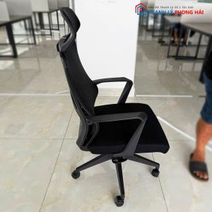 Ghế Xoay Lưới Cũ Có Tựa Đầu Chân Nhựa