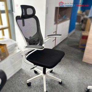 Ghế Xoay Tay Gặp Cũ Có Tựa Đầu
