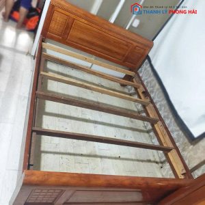 Giường Gỗ Tự Nhiên 1m6 Cũ