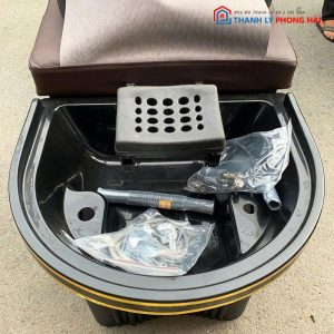 Giường Gội Đầu Bọc Da Cũ Kèm Bồn