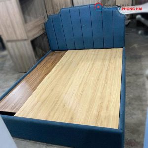 Giường Nệm Bọc Vải 1m6 Cũ