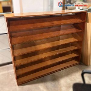 Kệ Giày Dép Gỗ Tự Nhiên 1m45 Cũ