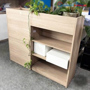 Kệ Trang Trí Gỗ MDF Cũ Nhiều Ngăn