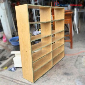 Kệ Trưng Bày Gỗ Cũ 1m4