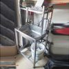 Lavabo Inox Kèm Kệ 1 Hộc Cũ