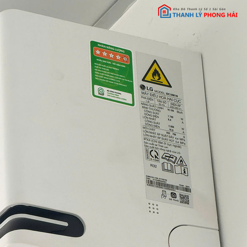 may-lanh-lg-inverter-2-hp-idc18m1-cu-3 Máy Lạnh LG Inverter 2 HP IDC18M1 Cũ