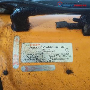 Quạt Hút Thông Gió Di Động Portable Ventilation Fan Cũ