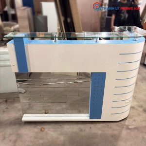 Quầy Lễ Tân 1m5 Cũ Phối Gương