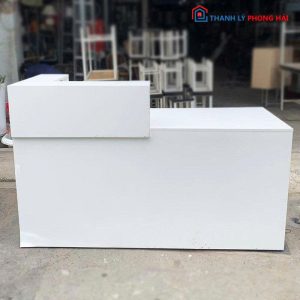 Quầy Lễ Tân 1m6 Gỗ MDF Cũ