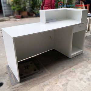 Quầy Lễ Tân 1m6 Gỗ MDF Cũ