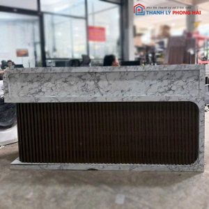 Quầy Lễ Tân 2m Gỗ MDF Lõi Xanh Cũ